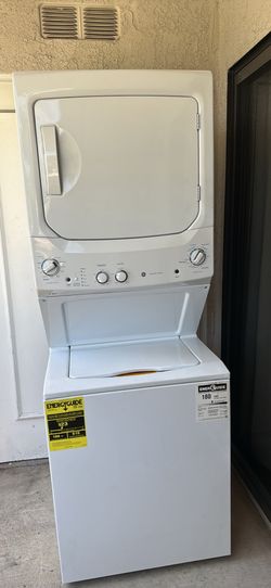 GE Stacked Washer & Dryer