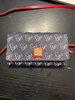 Dooney & Bourke Houston Texans Crossbody Wallet