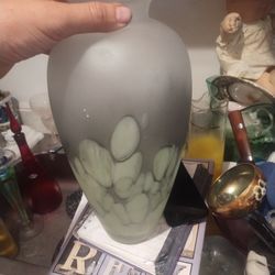 Polish Glass Vase