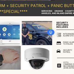 Alarms - cameras - Patrol services - Panic Alarms 