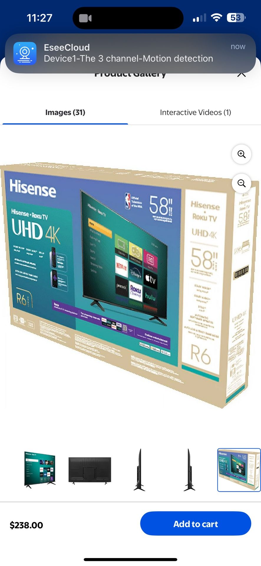 58 Inch Smart Tv