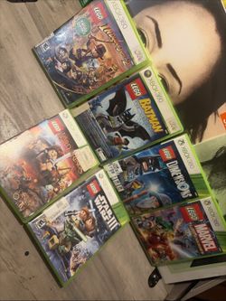 6 X LEGO Video games Xbox 360) Tested!