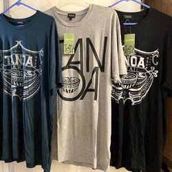 Brand New Tanoa Bamboo Shirts - Size L - $14 each or 3 for $40 - PICKUP IN AIEA - I DON’T DELIVER 