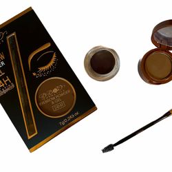 Eyebrow Gel With Powder Medium Brown $3 Each New