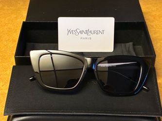 Saint Laurent SL 276 Mica Black. Authenticity Guaranteed!