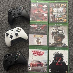 Xbox+games+controllers