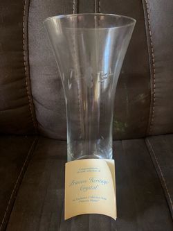 Princess House Heritage Crystal Vase