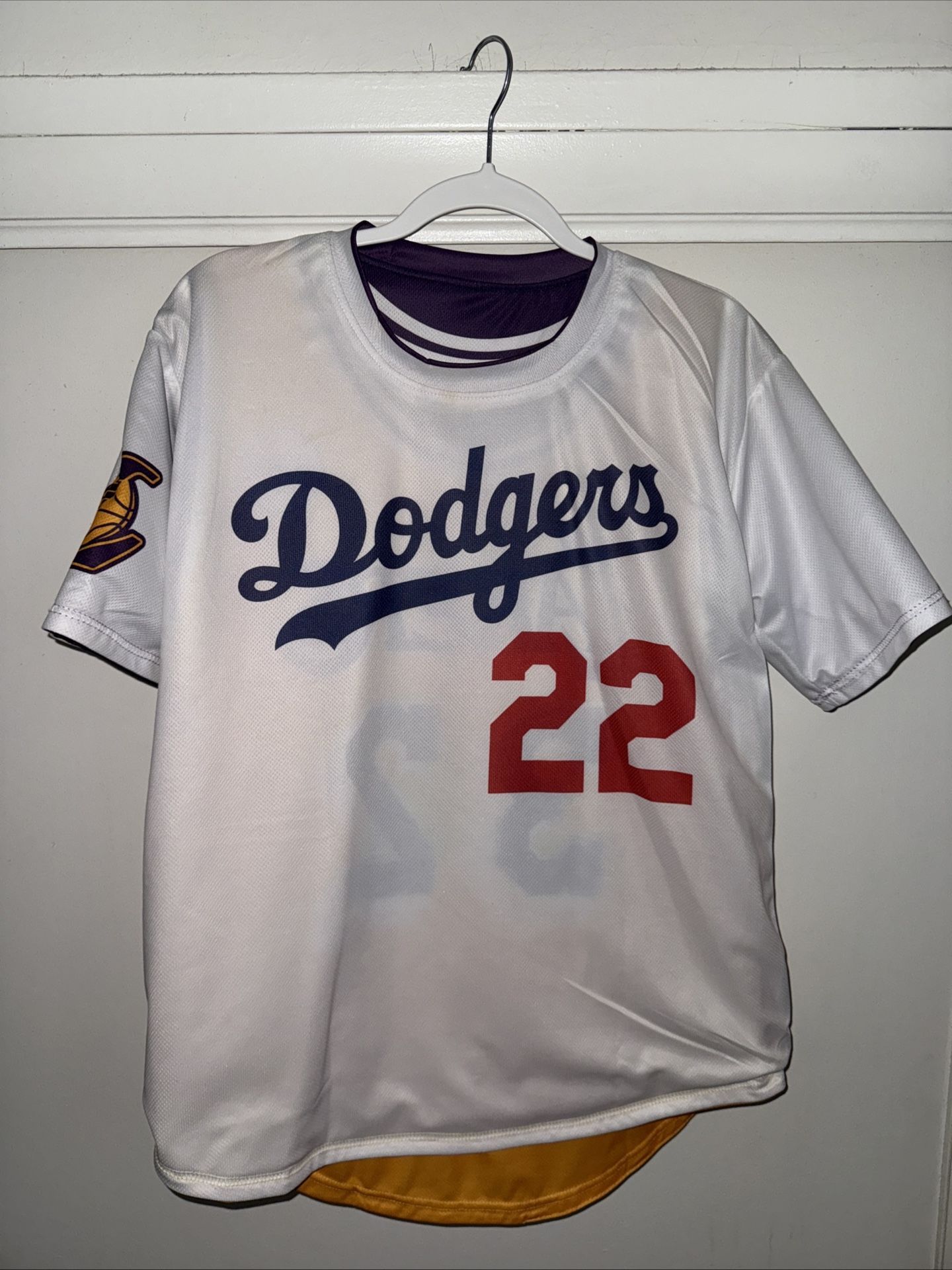 Dodgers Reversible Lakers Jersey Shirt XL
