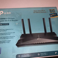 Tp-link Wi-Fi 6 Router