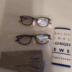 +2.50 Durable Blue Light Blocking Reading Glasses (37)