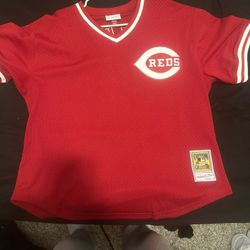 Cincinnati Reds Rose Jersey Xl 