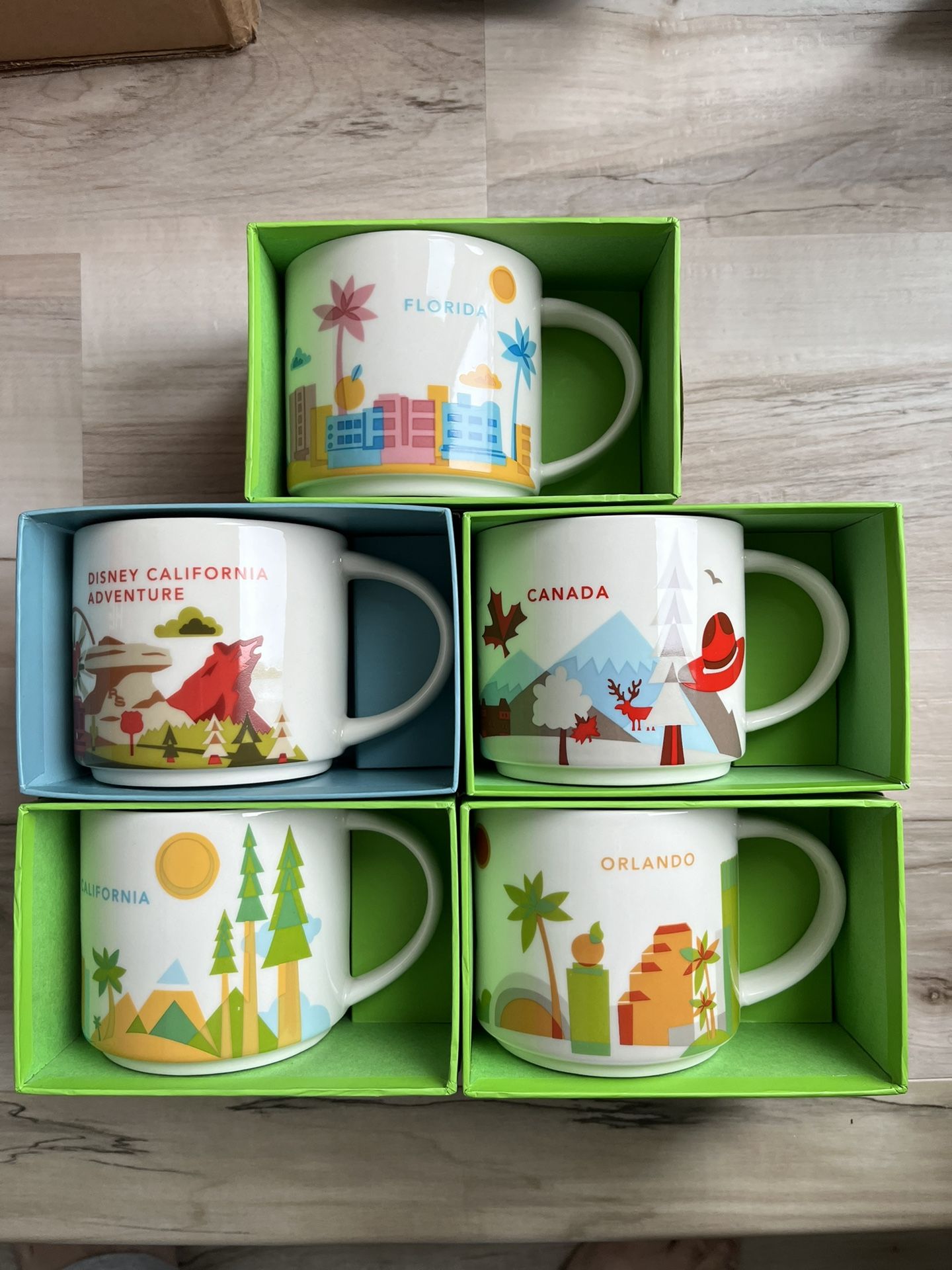 Starbucks Travel Coffee Mugs You Are Here for Sale in Seattle, WA OfferUp