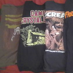 Horror movies shirts