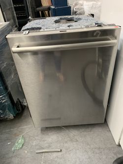 Bosch dishwasher in stainless steel new
