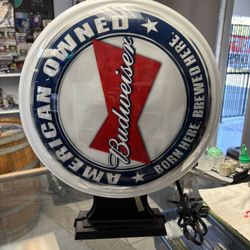 Budweiser Light Up Sigh 