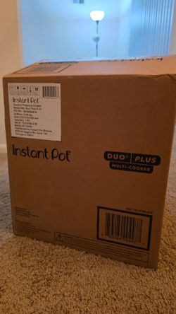 Brand new 6 Qt Instant Pot Duo Plus 9-in-1