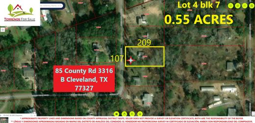 Vendo 0.55 Acres Cleveland Tx