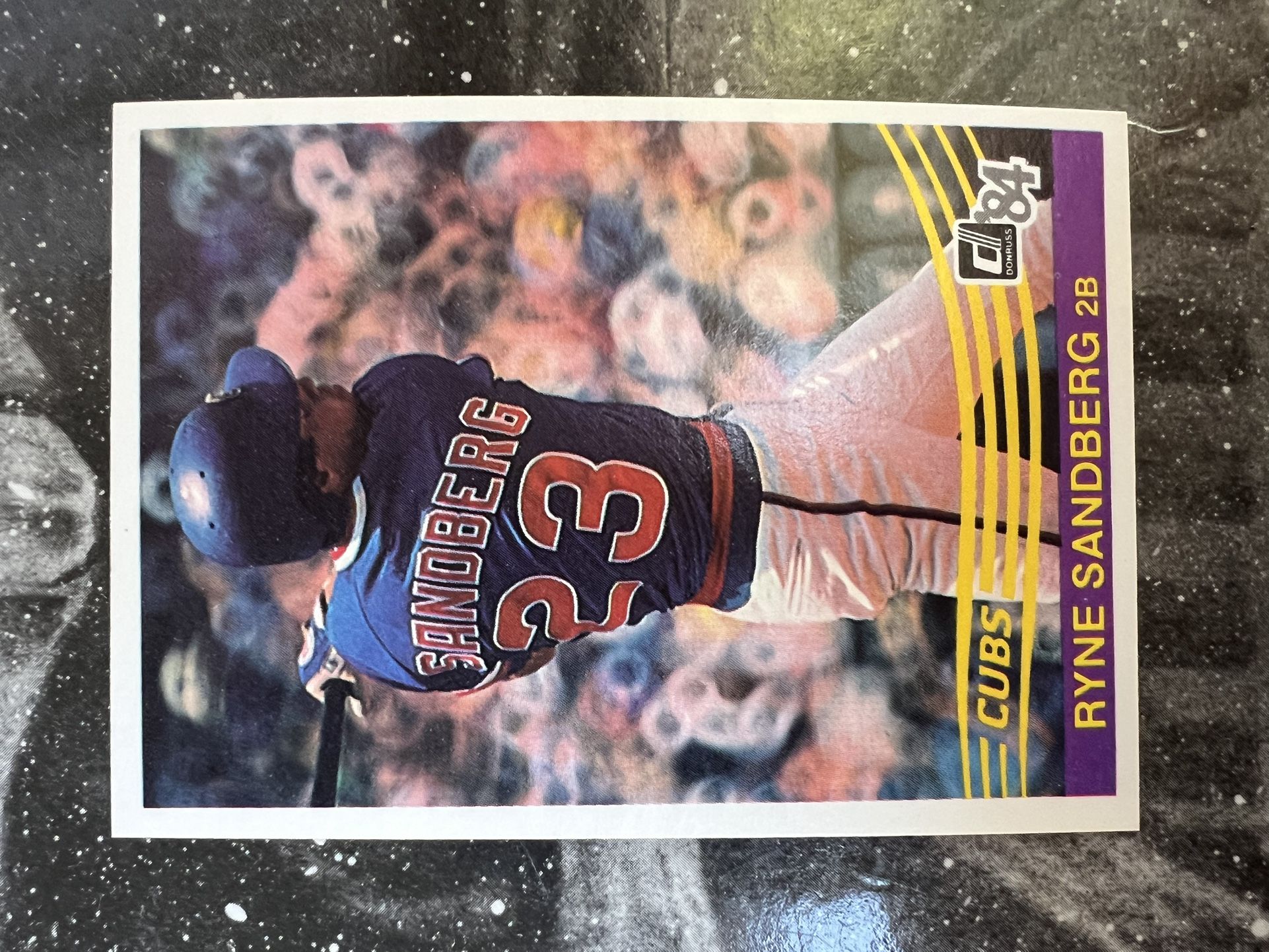 1984 Donruss Baseball Card Ryne Sandberg