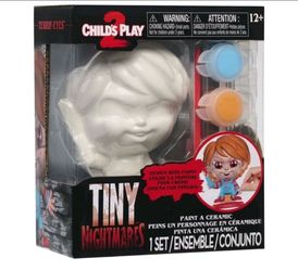 Just Play Tiny Nightmares Child's Play 2 Ceramic Figure Kit *NEW, SEALED*