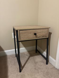 Wooden nightstand!