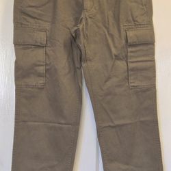 NWT Eddie Bauer Men's Hunter Brown Cargo Pants Size 38X30