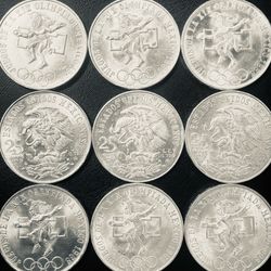 Silver Mexican Coins 🪙