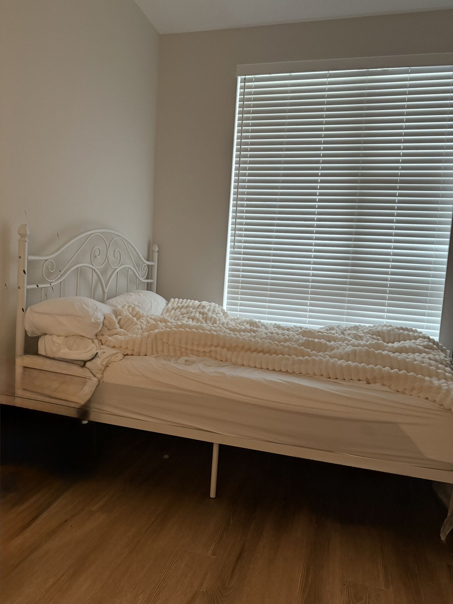 Bed Frame and Mattress