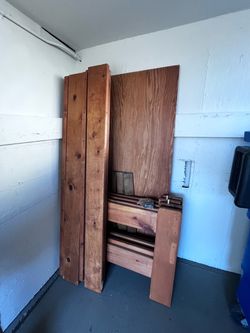 Solid Oak Bunk Bed