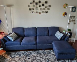 Sofa/couch Blue Clean Sectional