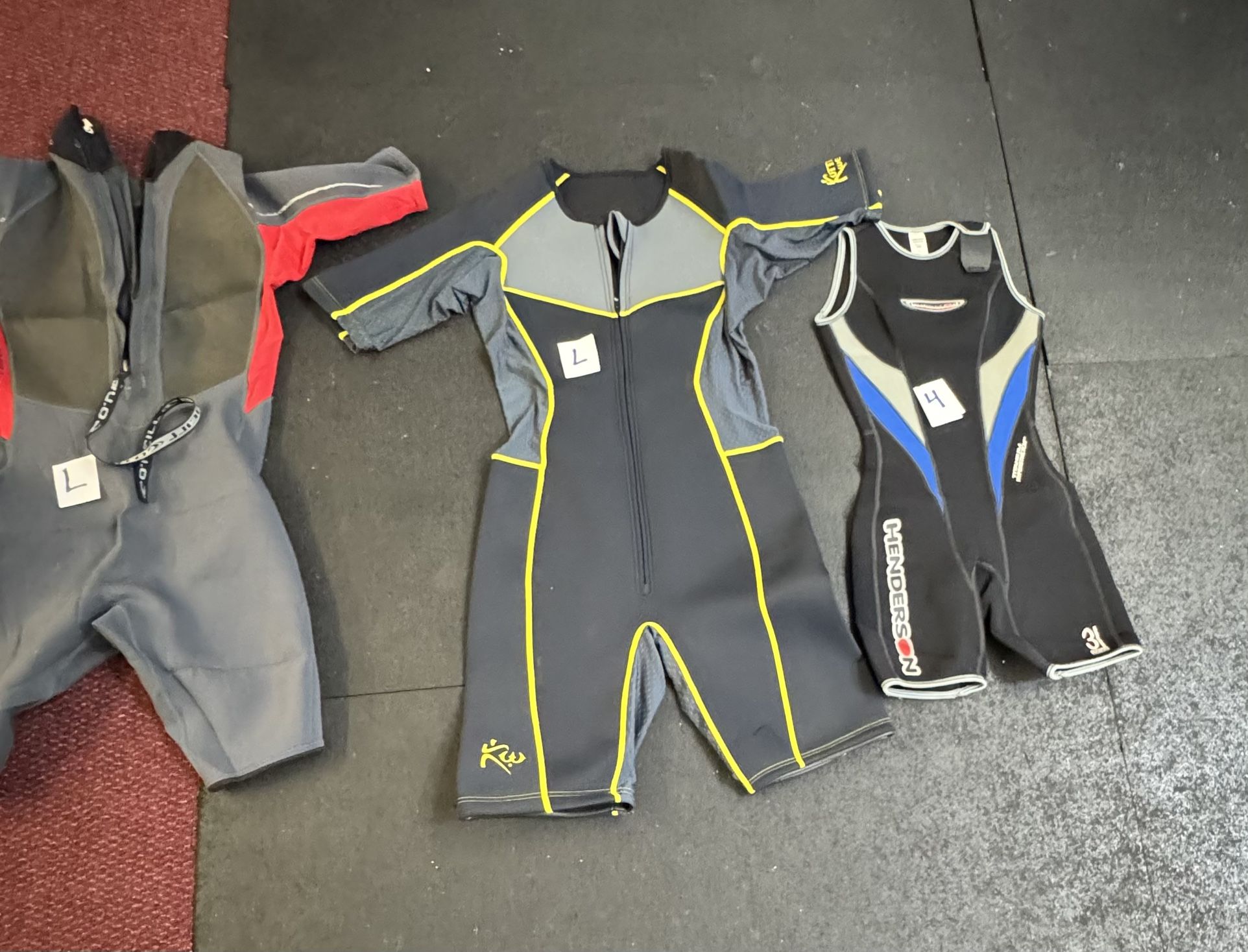 Wet Suit And Blades