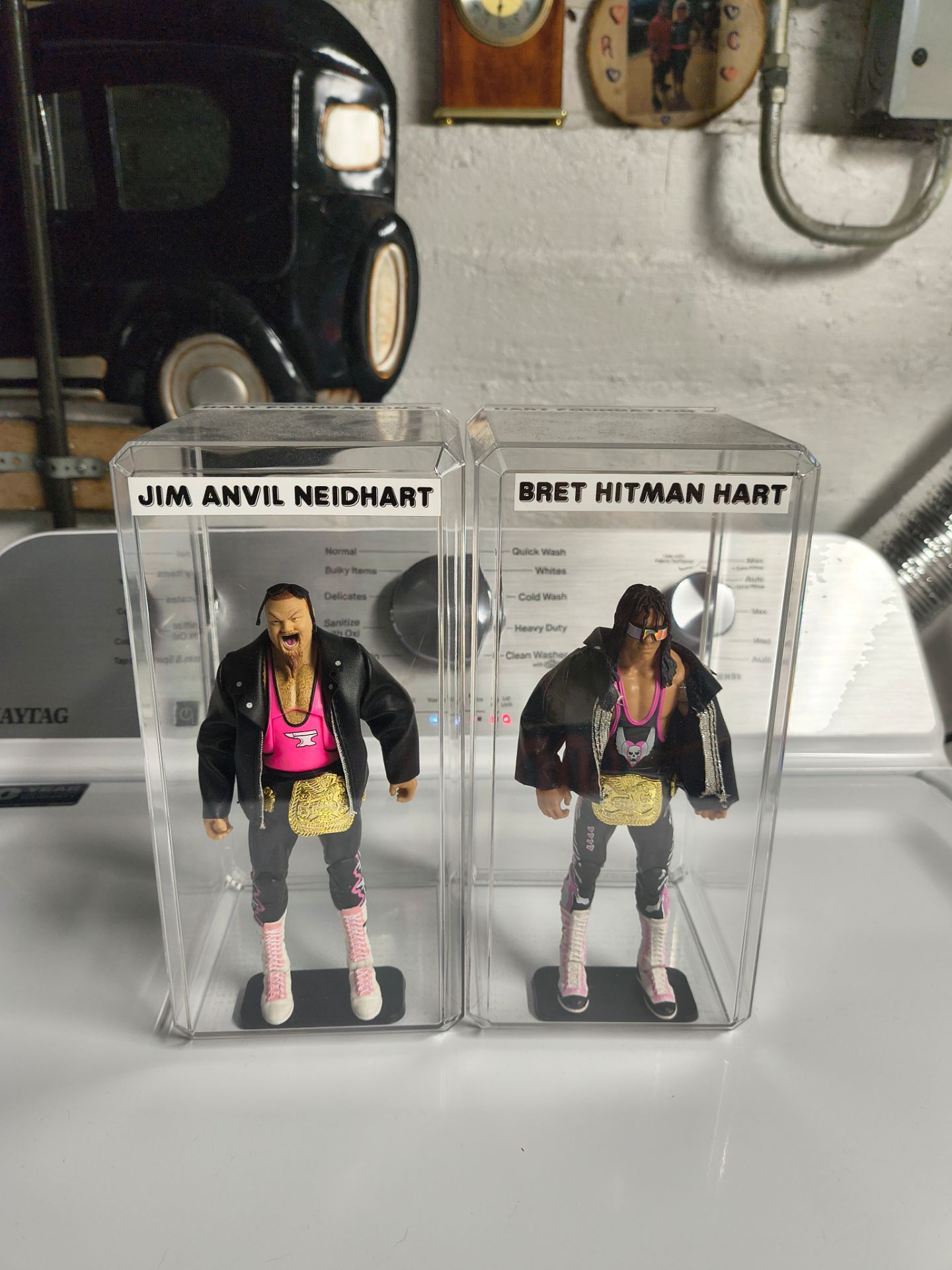 WWE Hart Foundation action figures