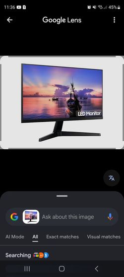 22 Inch. Curved monitor