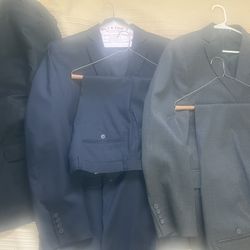 Mens  Slim Suits And Blazer Jackets Sz 46R , Pants Sz 36x30 