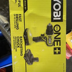 ryobi 18v one+ drill