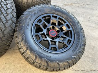 17" TRD PRO wheels Toyota Tacoma 4Runner Tundra Sequoia FJ tires rims