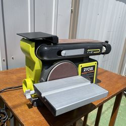 RYOBI 4 in x 36 in. Belt and 6 in. Disc Sander