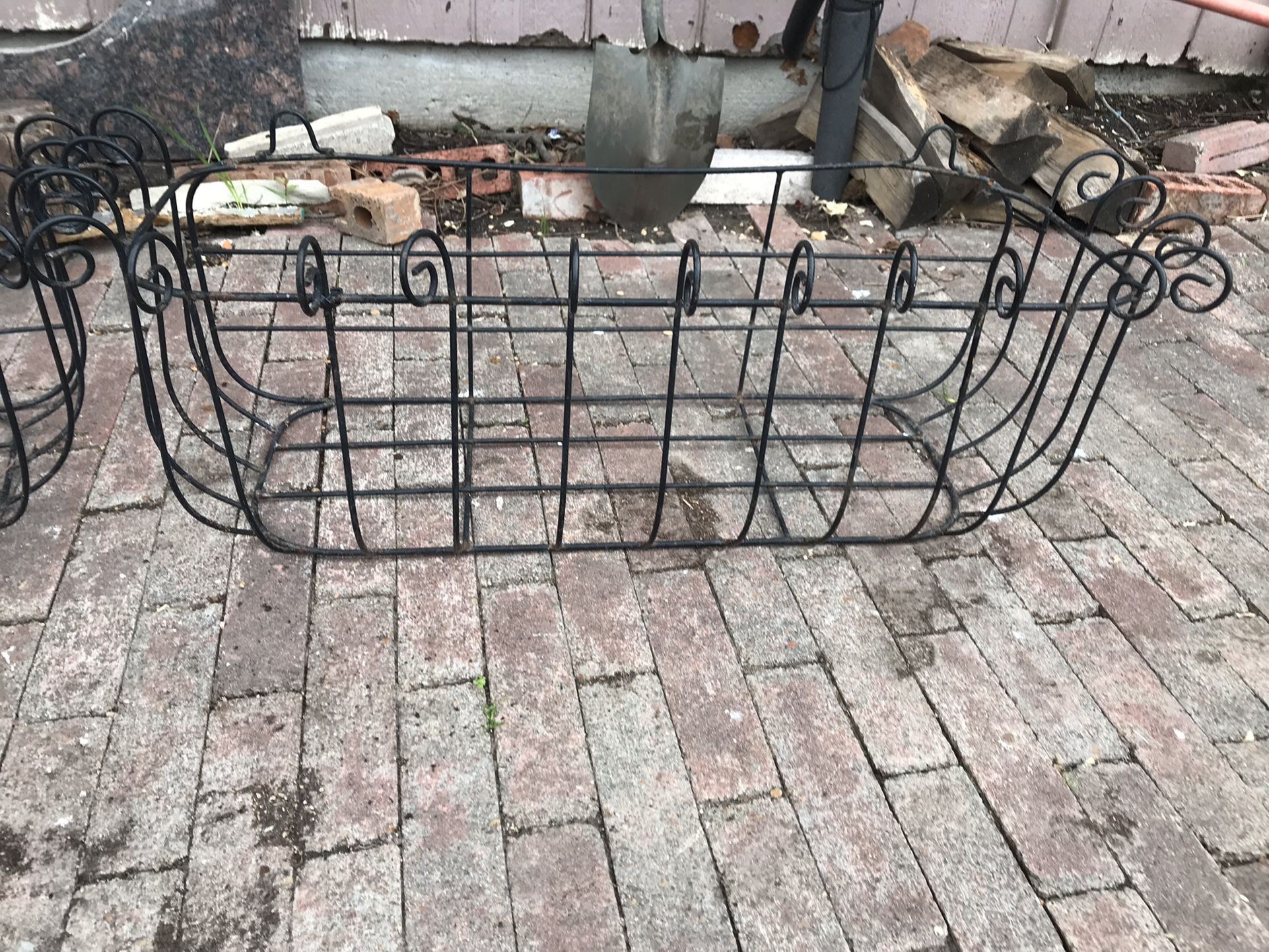 Maseteros De Metal Para Ventana Muy Buena Condicion