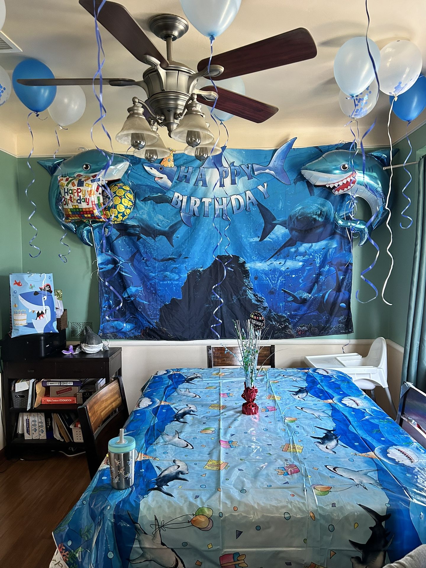 Shark Banner For Party