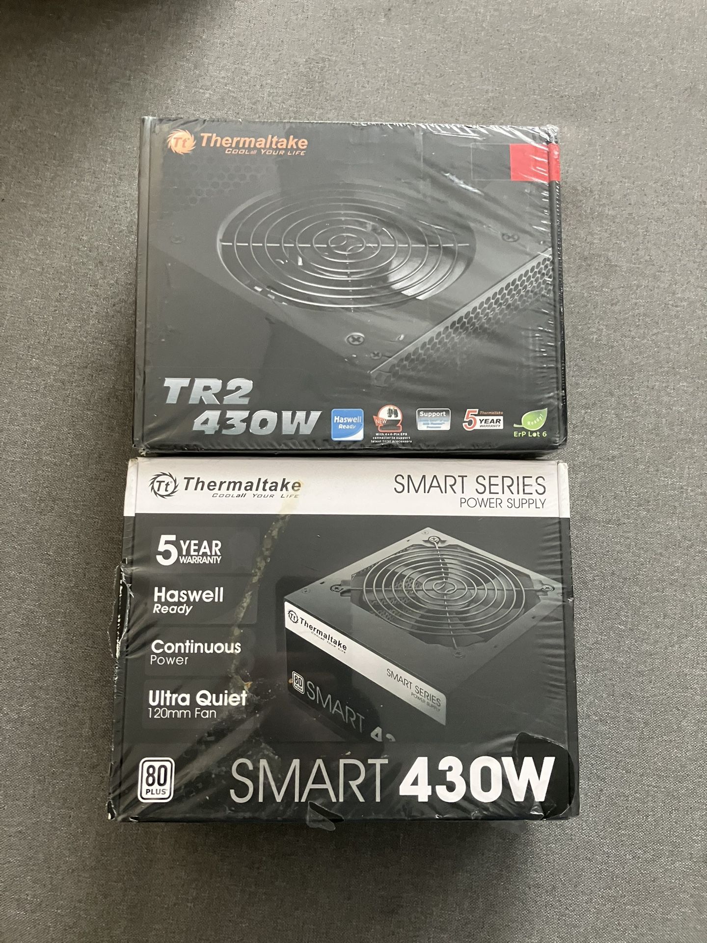 2 New thermaltake PSU’s 430 Watt Each