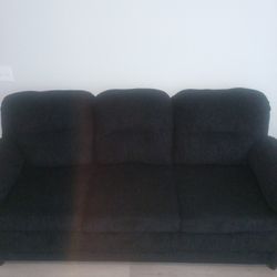 BRAND NEW BLACK COUCH