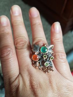 Ring sz 8 sterling silver