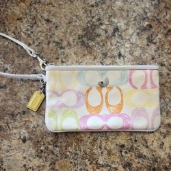 Coach Wristlet
