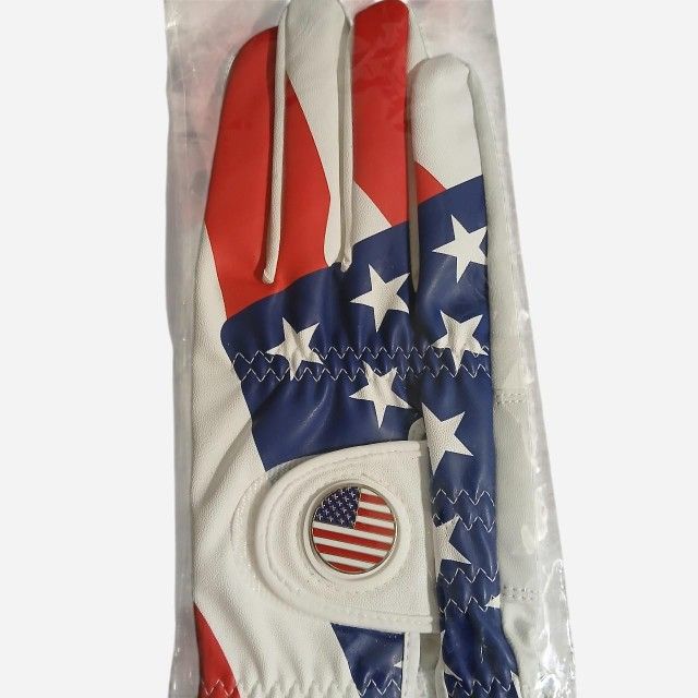 Brand New Patriotic Golf Glove