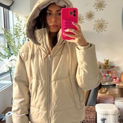 oversized Zara Puffer Jacket XS