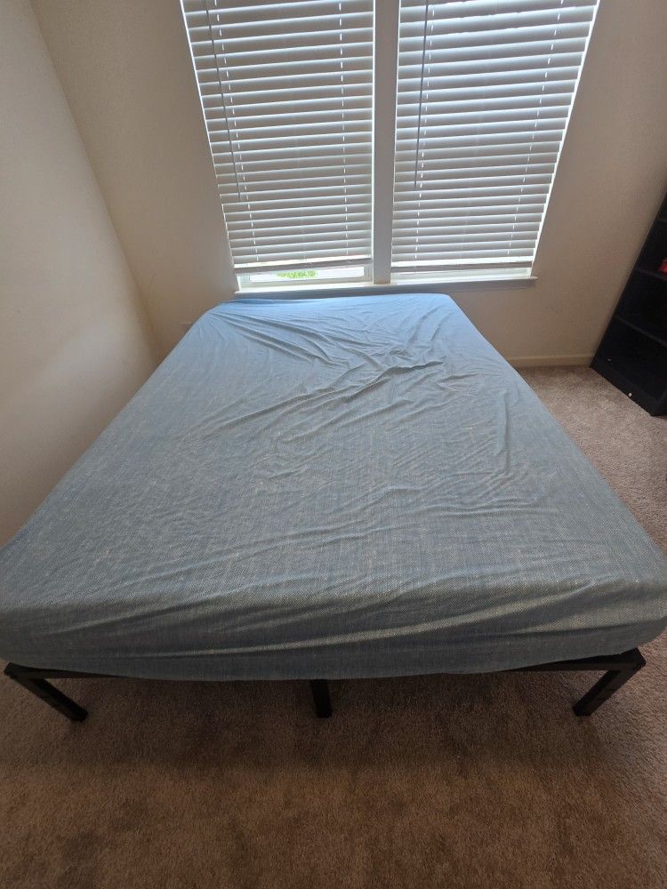 Queen Bed With Frame With Mattress