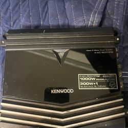 Kenwood KAC5001ps 1 Channel Amp