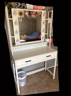 White Vanity