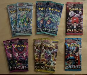 Pokémon Japanese Booster Packs