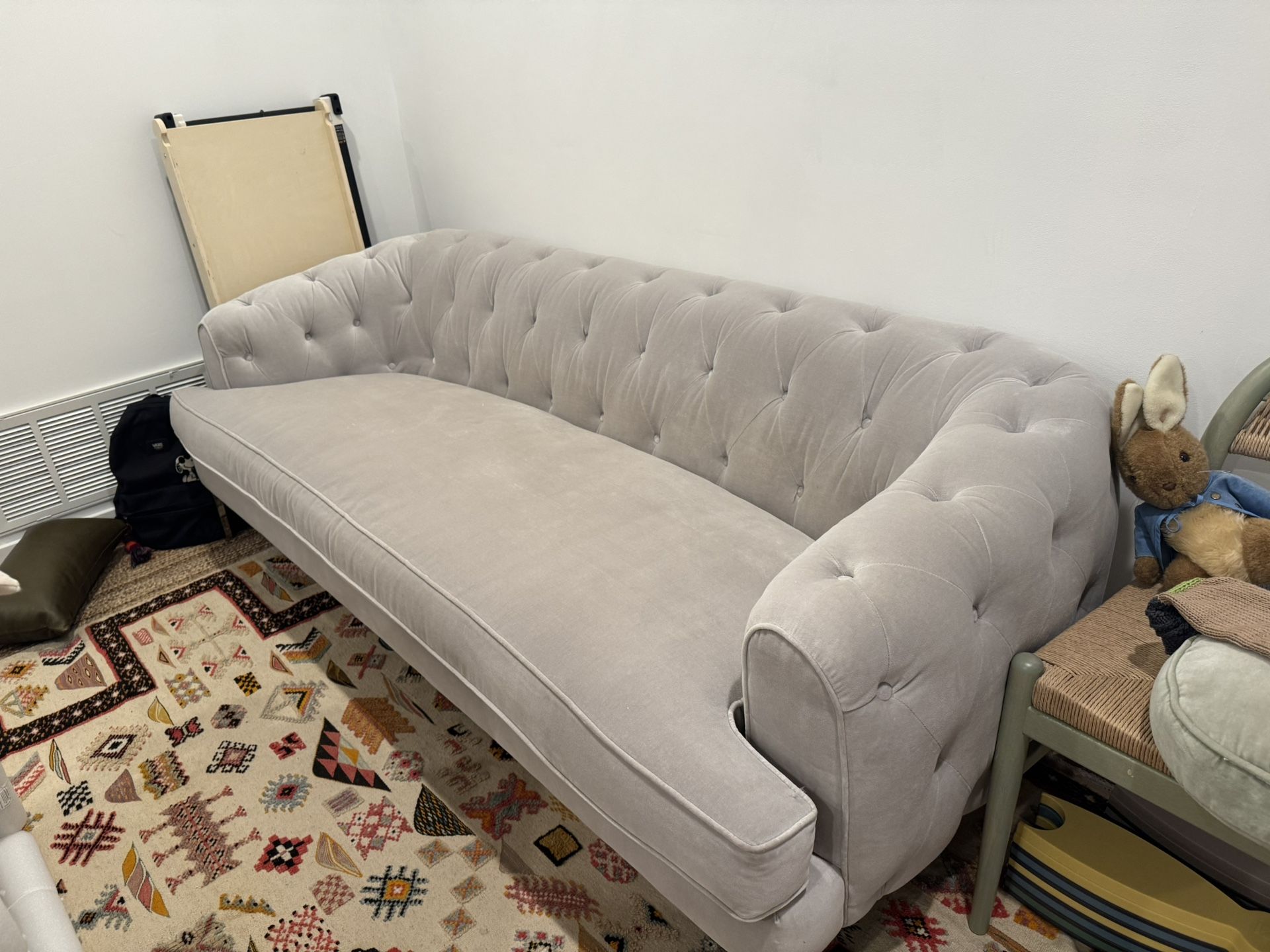 Anthropologie Chersterfield Couch