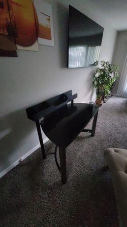 Glass desk